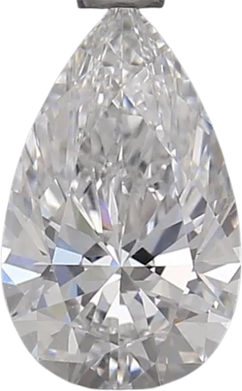 0.7 Carat D VVS2 Pear Lab Diamond