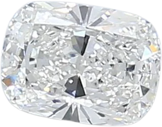 0.77 Carat E vs2 Elongated Cushion Lab Diamond