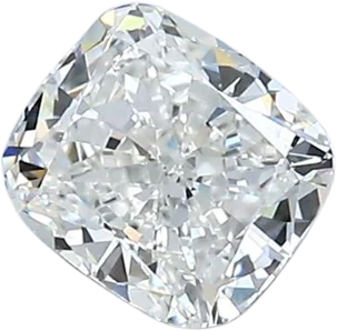 0.77 Carat H VVS2 Elongated Cushion Natural Diamond