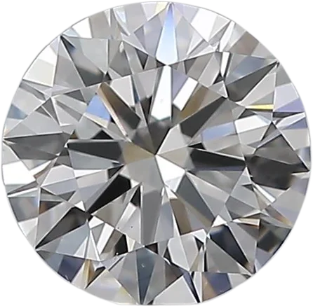 0.77 Carat F VS2 Round Natural Diamond