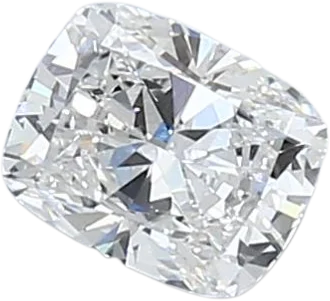 0.78 Carat E vs1 Elongated Cushion Lab Diamond