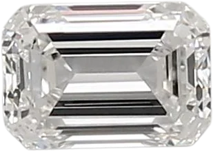 0.79 Carat E vvs2 Emerald Lab Diamond