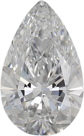 0.8 Carat E VS1 Pear Lab Diamond