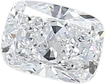 0.82 Carat E vs1 Elongated Cushion Lab Diamond