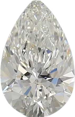 0.85 Carat F VVS2 Pear Lab Diamond