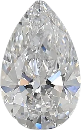 0.9 Carat D VS1 Pear Lab Diamond