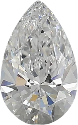 0.9 Carat D VVS2 Pear Lab Diamond