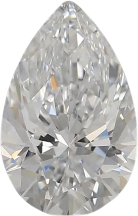 0.91 Carat D VVS2 Pear Lab Diamond