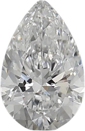 0.91 Carat E VVS2 Pear Lab Diamond