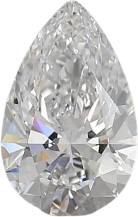 0.92 Carat D VVS2 Pear Lab Diamond