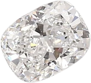 0.95 Carat D vvs2 Elongated Cushion Lab Diamond