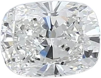 0.96 Carat F vs1 Elongated Cushion Lab Diamond