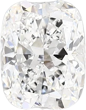 1 Carat E vvs2 Elongated Cushion Lab Diamond