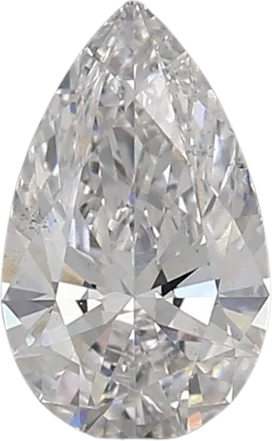 1 Carat E VS2 Pear Lab Diamond