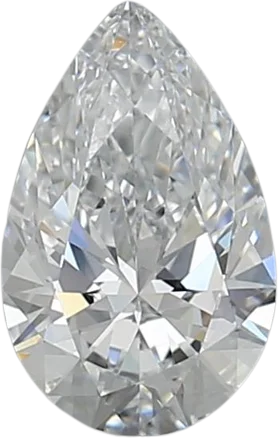 1 Carat E VVS2 Pear Lab Diamond