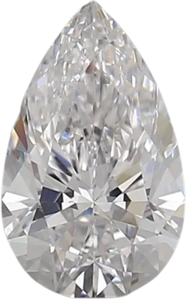 1 Carat E VVS2 Pear Lab Diamond