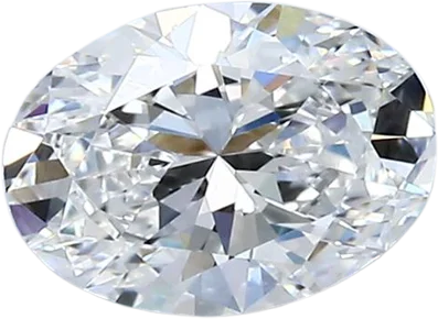 1.01 Carat E VVS2 Oval Natural Diamond