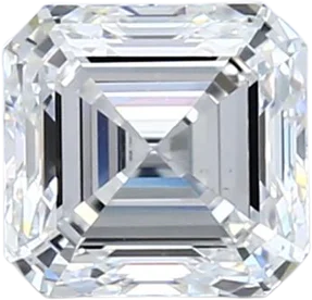 1.02 Carat D VS1 Asscher Natural Diamond