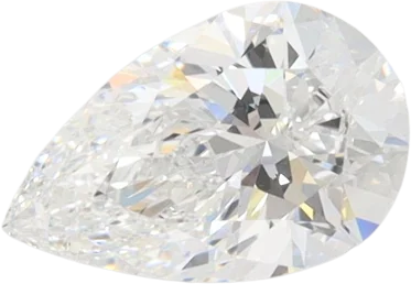 1.02 Carat D VVS2 Pear Lab Diamond