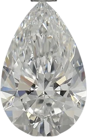 1.02 Carat E VVS2 Pear Lab Diamond