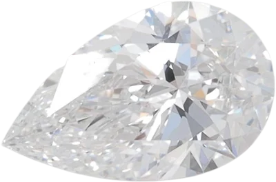 1.03 Carat D VVS2 Pear Lab Diamond