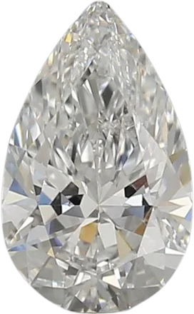 1.03 Carat E VVS2 Pear Lab Diamond