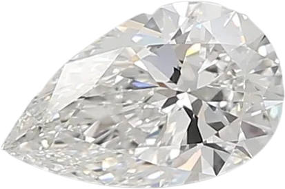 1.03 Carat F IF Pear Lab Diamond