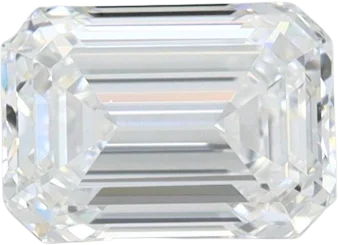 1.05 Carat D VVS1 Emerald Lab Diamond