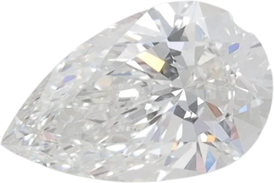 1.07 Carat F IF Pear Lab Diamond