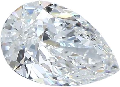 1.2 Carat F VS2 Pear Natural Diamond