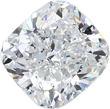 1.44 Carat F VS1 Elongated Cushion Natural Diamond