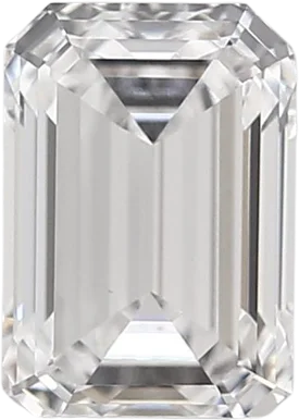 1.45 Carat D vvs2 Emerald Lab Diamond