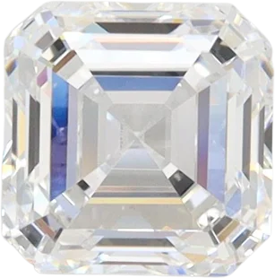 1.5 Carat D VVS2 Asscher Lab Diamond