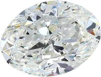 1.5 Carat I VVS1 Oval Natural Diamond