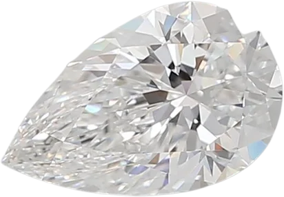 1.5 Carat E VVS1 Pear Lab Diamond