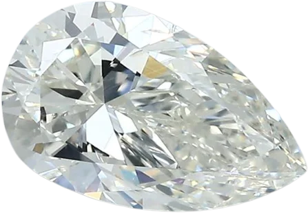 1.5 Carat J SI2 Pear Natural Diamond