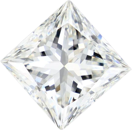 1.52 Carat H VVS1 Princess Natural Diamond