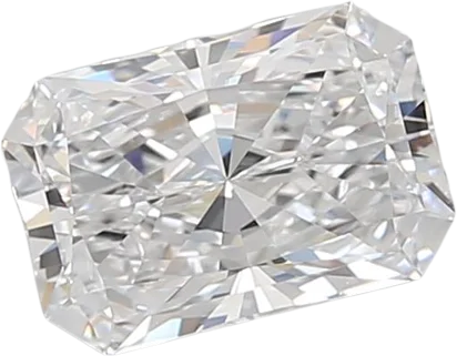 1.57 Carat D VVS2 Radiant Lab Diamond