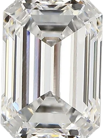 1.61 Carat D vvs1 Emerald Lab Diamond