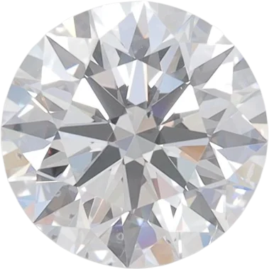 1.61 Carat D SI1 Round Lab Diamond