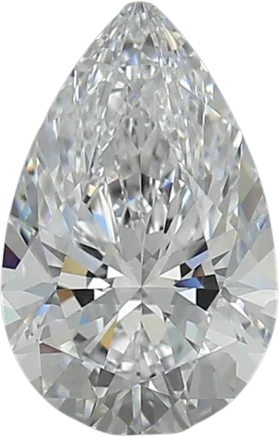 1.62 Carat E VVS2 Pear Lab Diamond