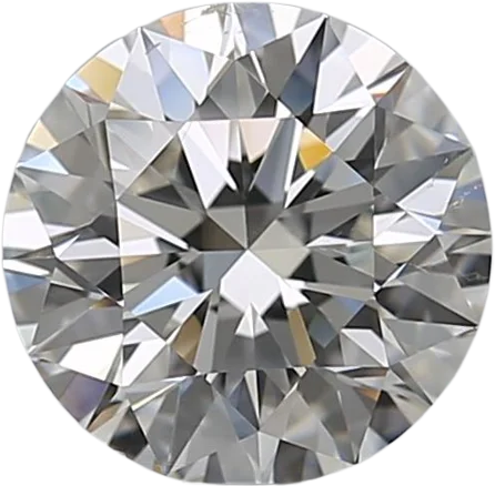 1.71 Carat H SI1 Round Natural Diamond