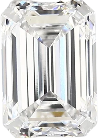 1.83 Carat D vs1 Emerald Lab Diamond