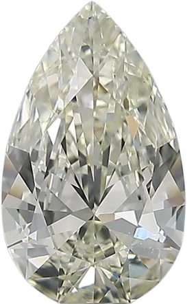 1.9 Carat L VS2 Pear Natural Diamond