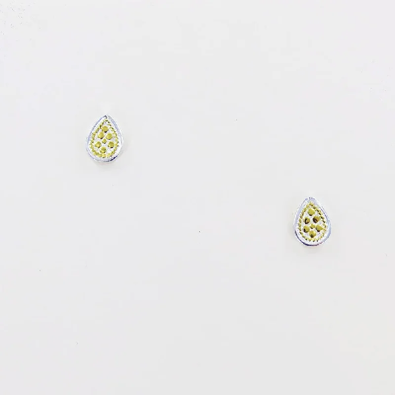 GOLD MINI TEARDROP STUD