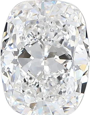 2.01 Carat D vs1 Elongated Cushion Lab Diamond