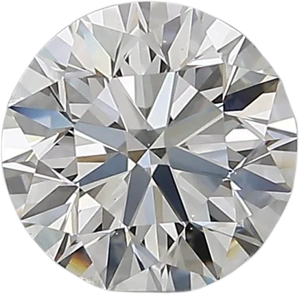 2.01 Carat F SI1 Round Natural Diamond