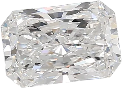 2.03 Carat D VVS2 Radiant Lab Diamond