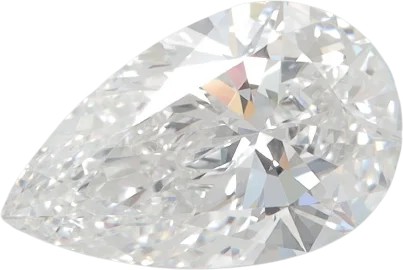 2.04 Carat D VVS1 Pear Lab Diamond