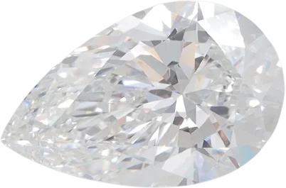 2.09 Carat D VVS1 Pear Lab Diamond